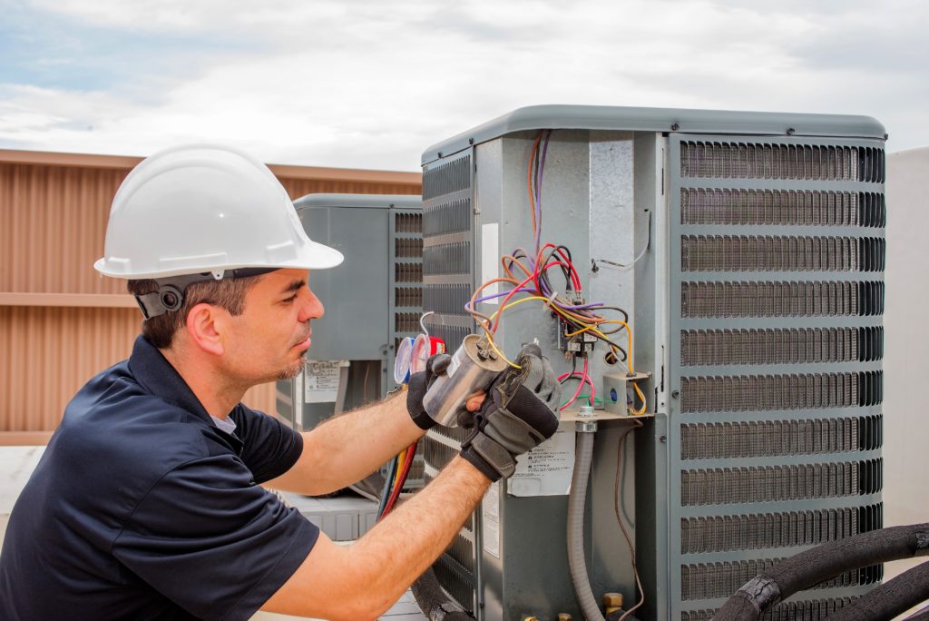 Technician and Capacitor