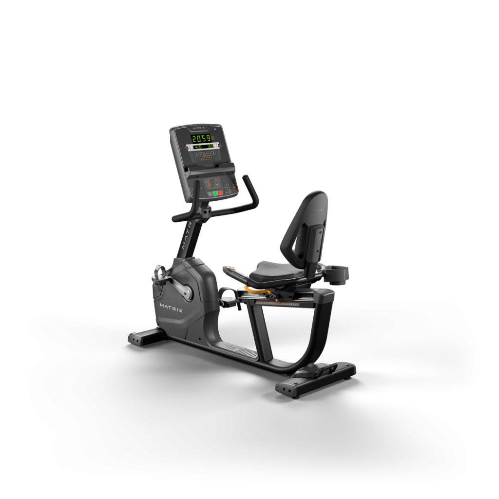 MX_ES recumbent cycle_LED_Matte Blk_hero-1250