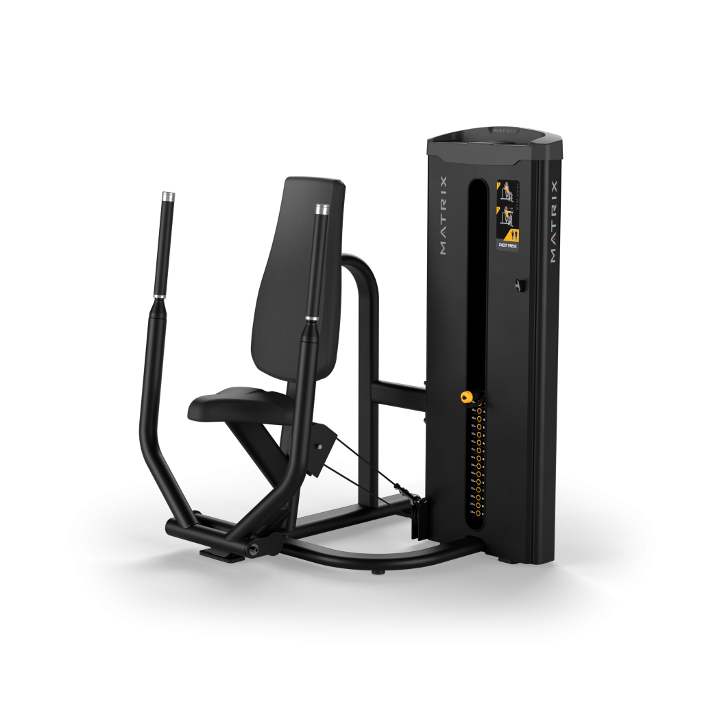 MX_GO-SERIES GO-S13 chest press_Matte Blk_hero